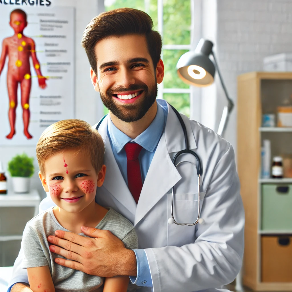 treat allergy in kids